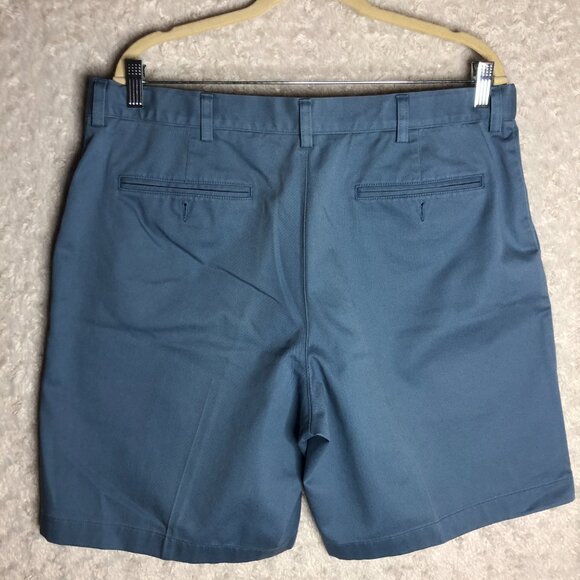 L.L.Bean Comfort Waist Blue Men's‎ Shorts Size 36 - Picture 2 of 6